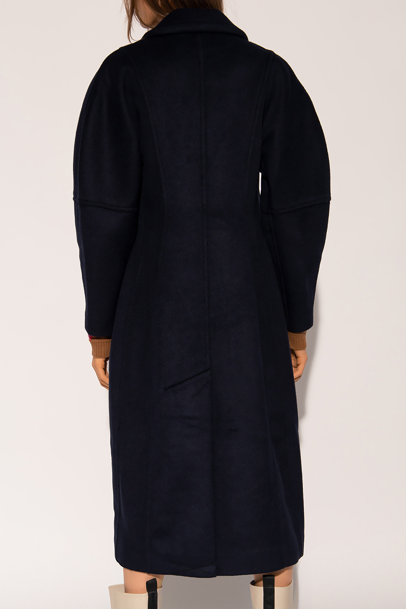 Ganni Coat with notch lapels | Women's Clothing | Vitkac